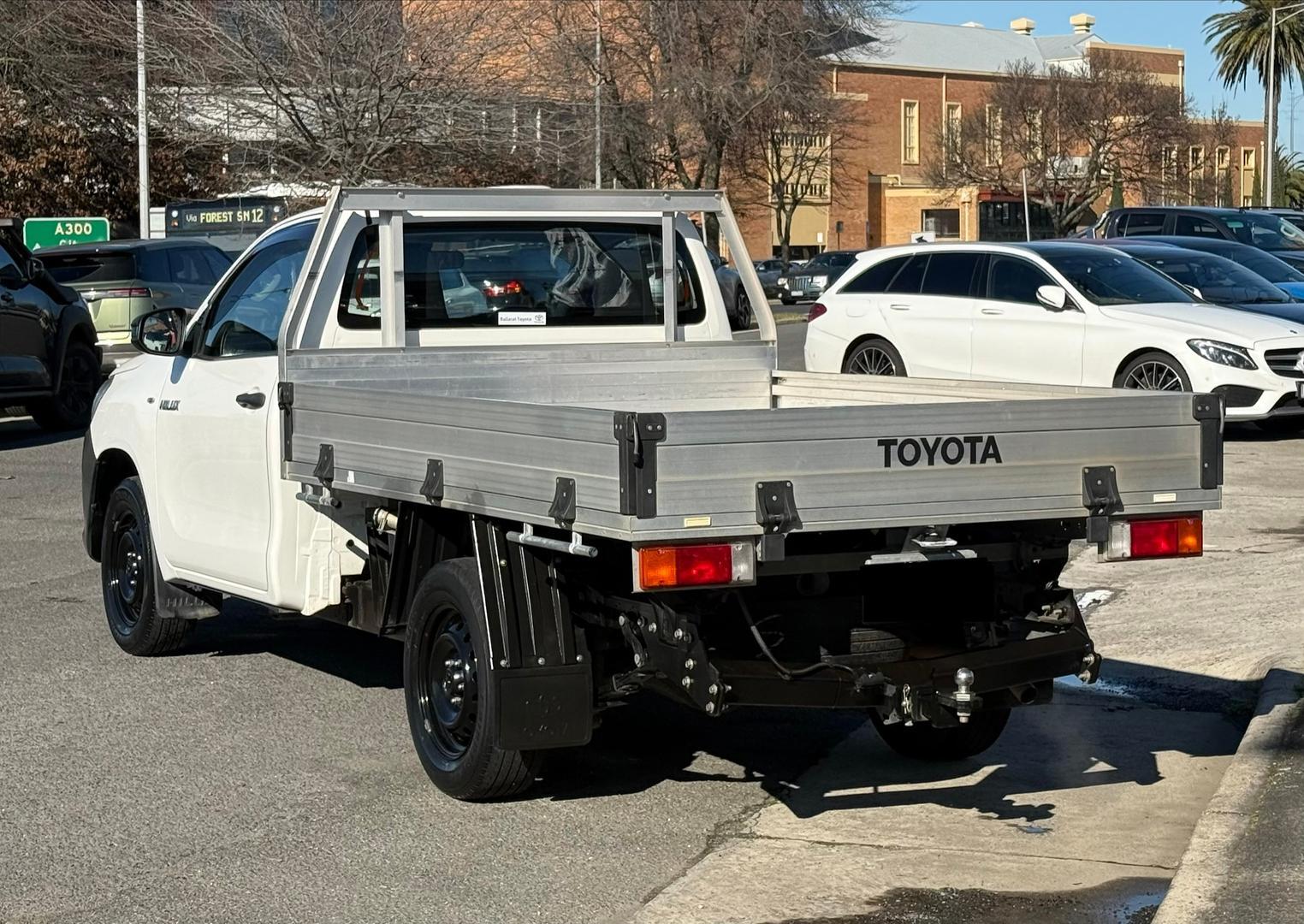 2019 Toyota Hilux Workmate in White