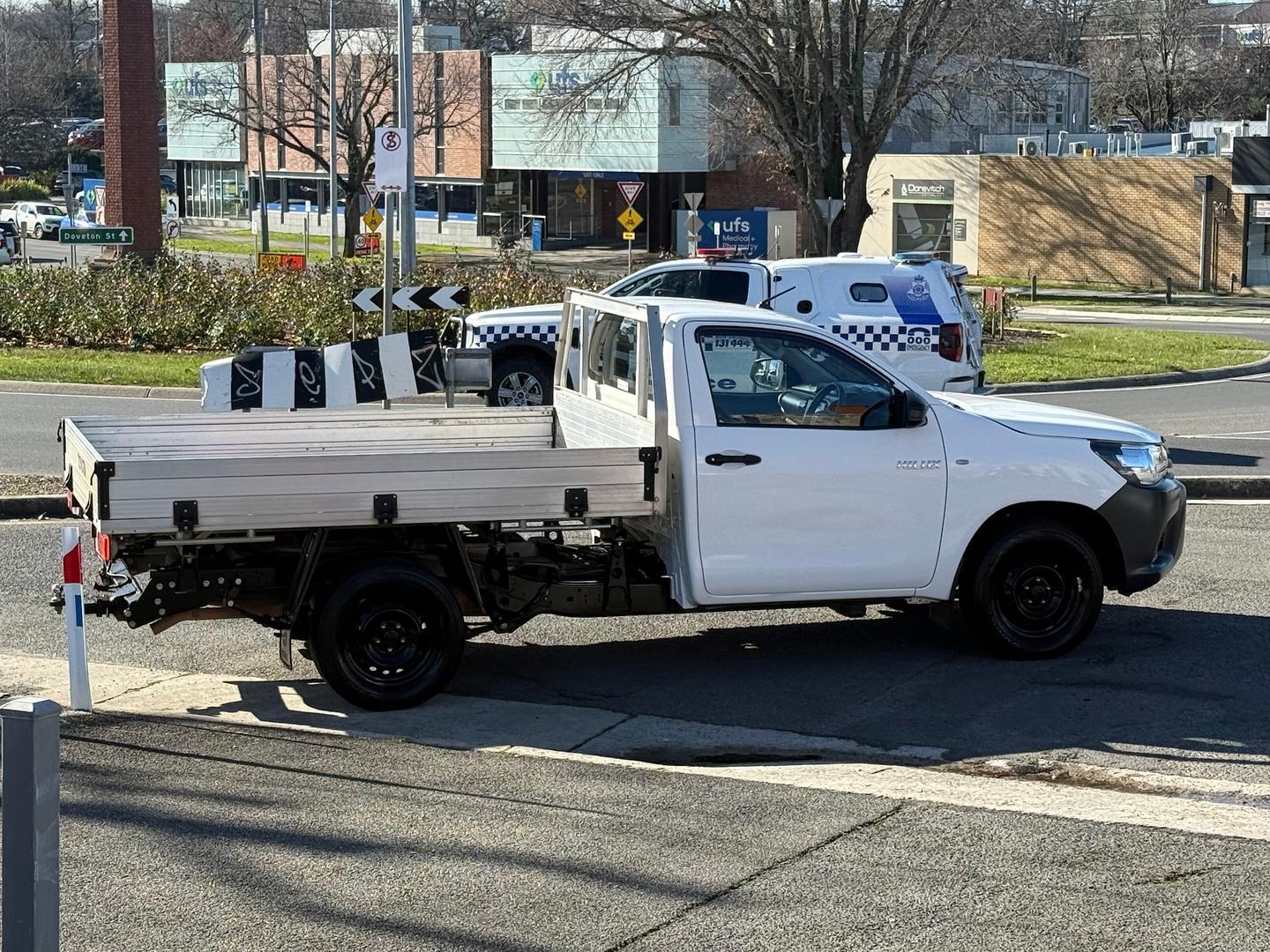 2019 Toyota Hilux Workmate in White