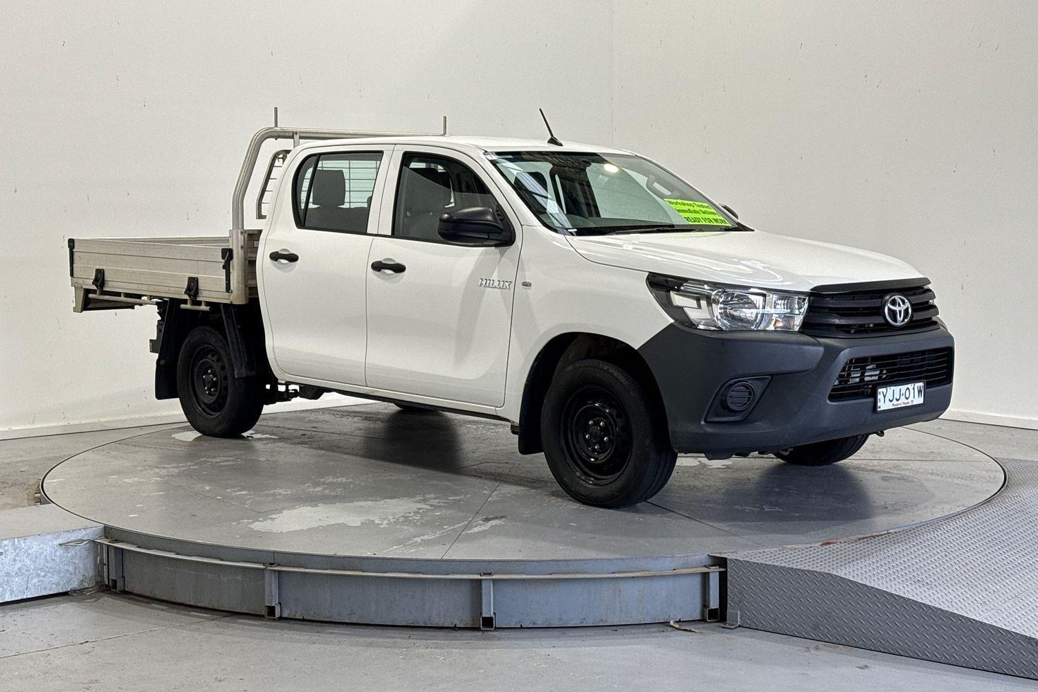 2018 Toyota Hilux Workmate in White