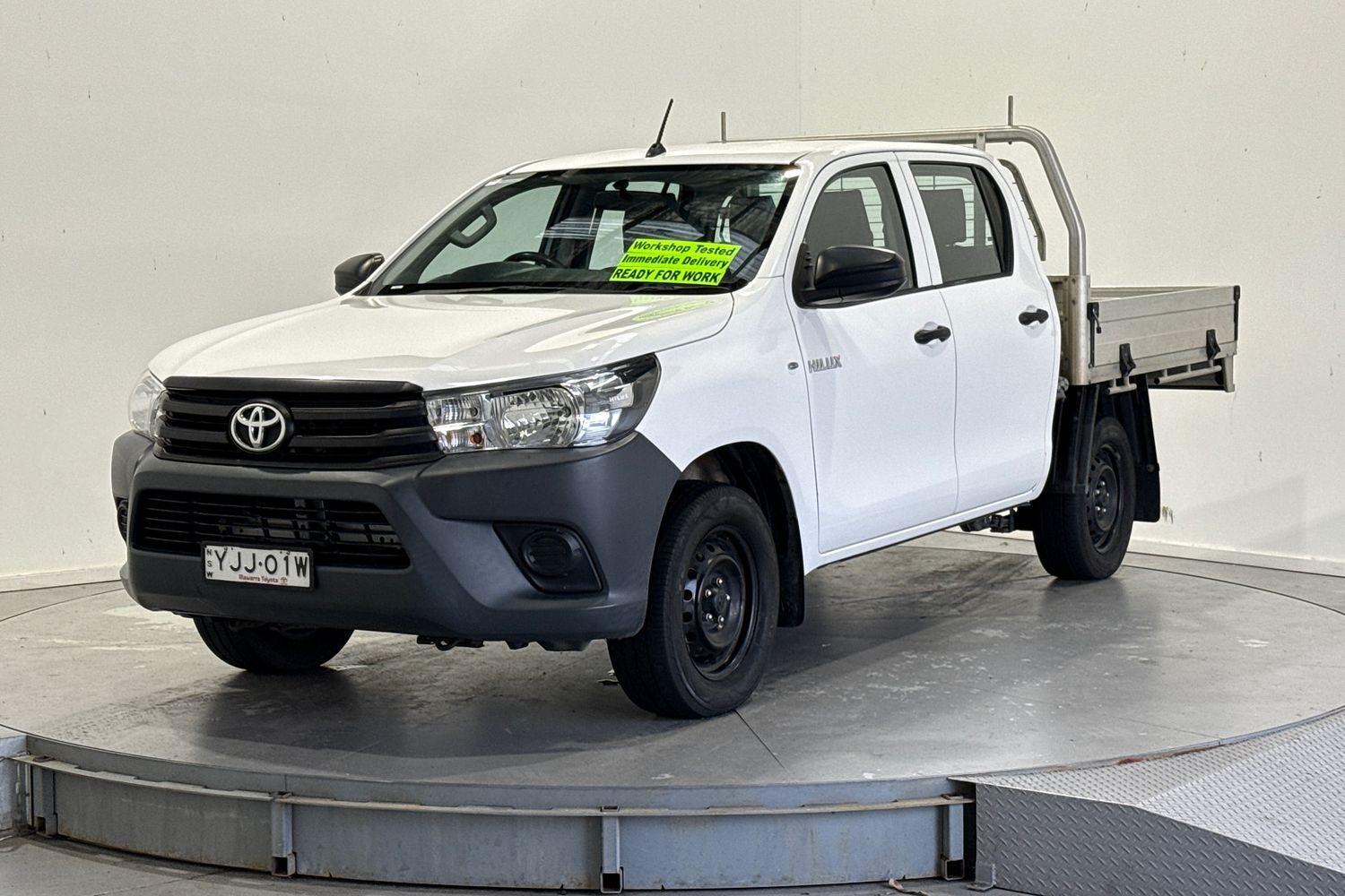 2018 Toyota Hilux Workmate in White