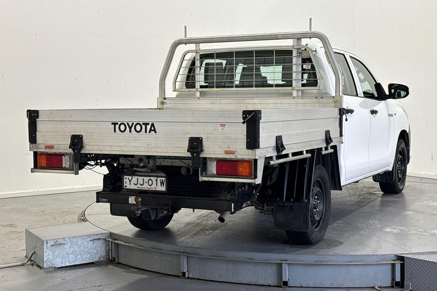 2018 Toyota Hilux Workmate in White