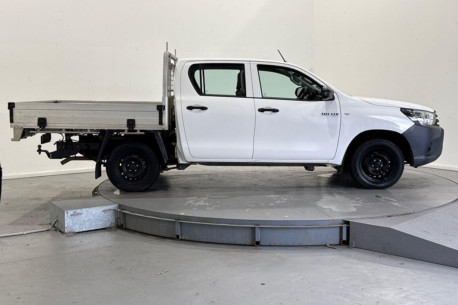 2018 Toyota Hilux Workmate in White