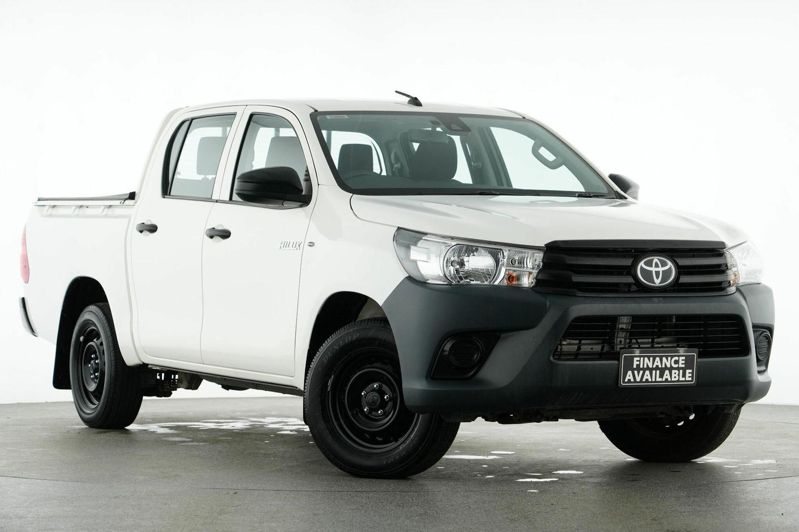 2019 Toyota Hilux Workmate in White