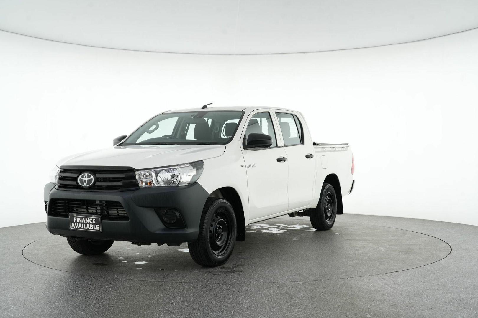 2019 Toyota Hilux Workmate in White