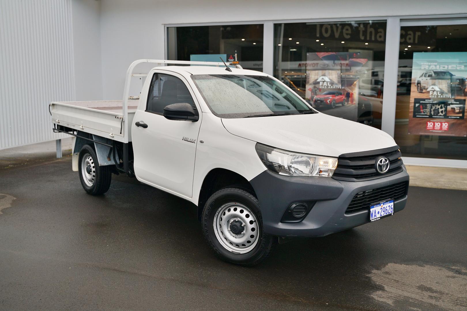 2016 Toyota Hilux Workmate in White