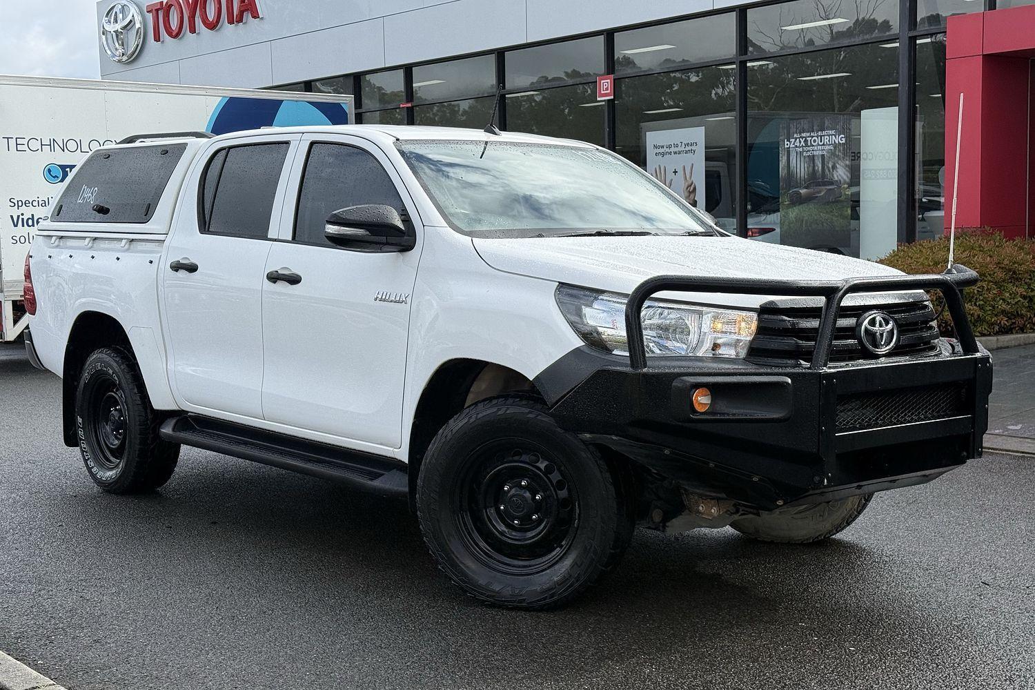 2016 Toyota Hilux Workmate in White