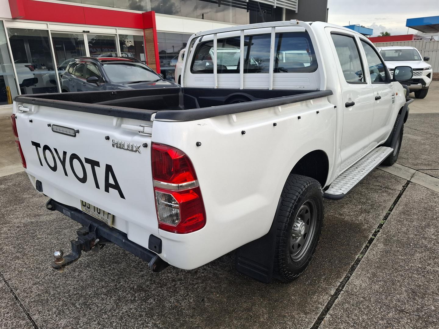 2012 Toyota Hilux Workmate in White