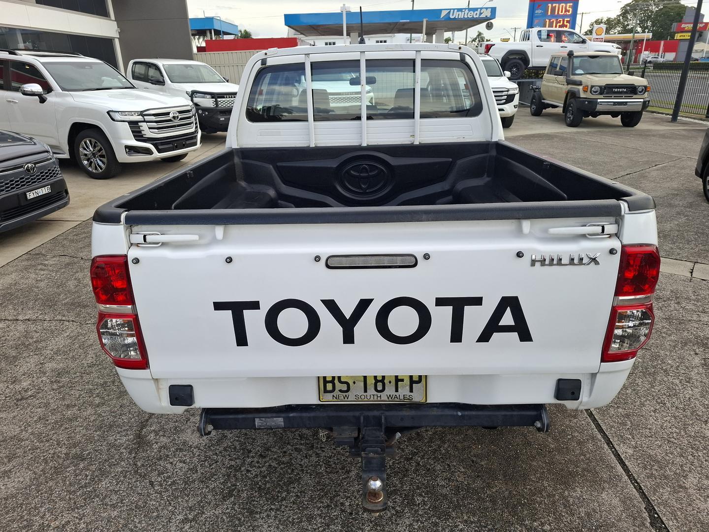 2012 Toyota Hilux Workmate in White