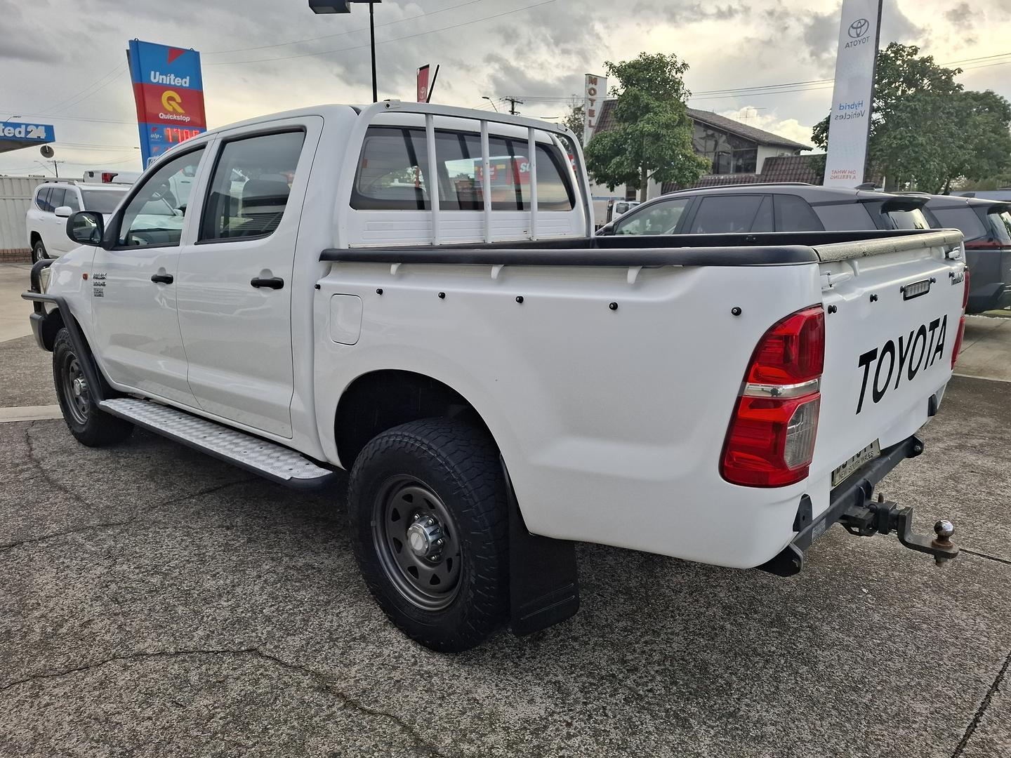 2012 Toyota Hilux Workmate in White