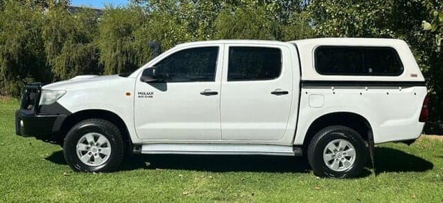 2012 Toyota Hilux SR in White