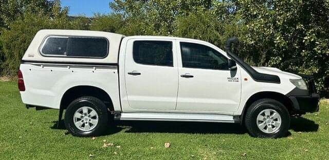 2012 Toyota Hilux SR in White