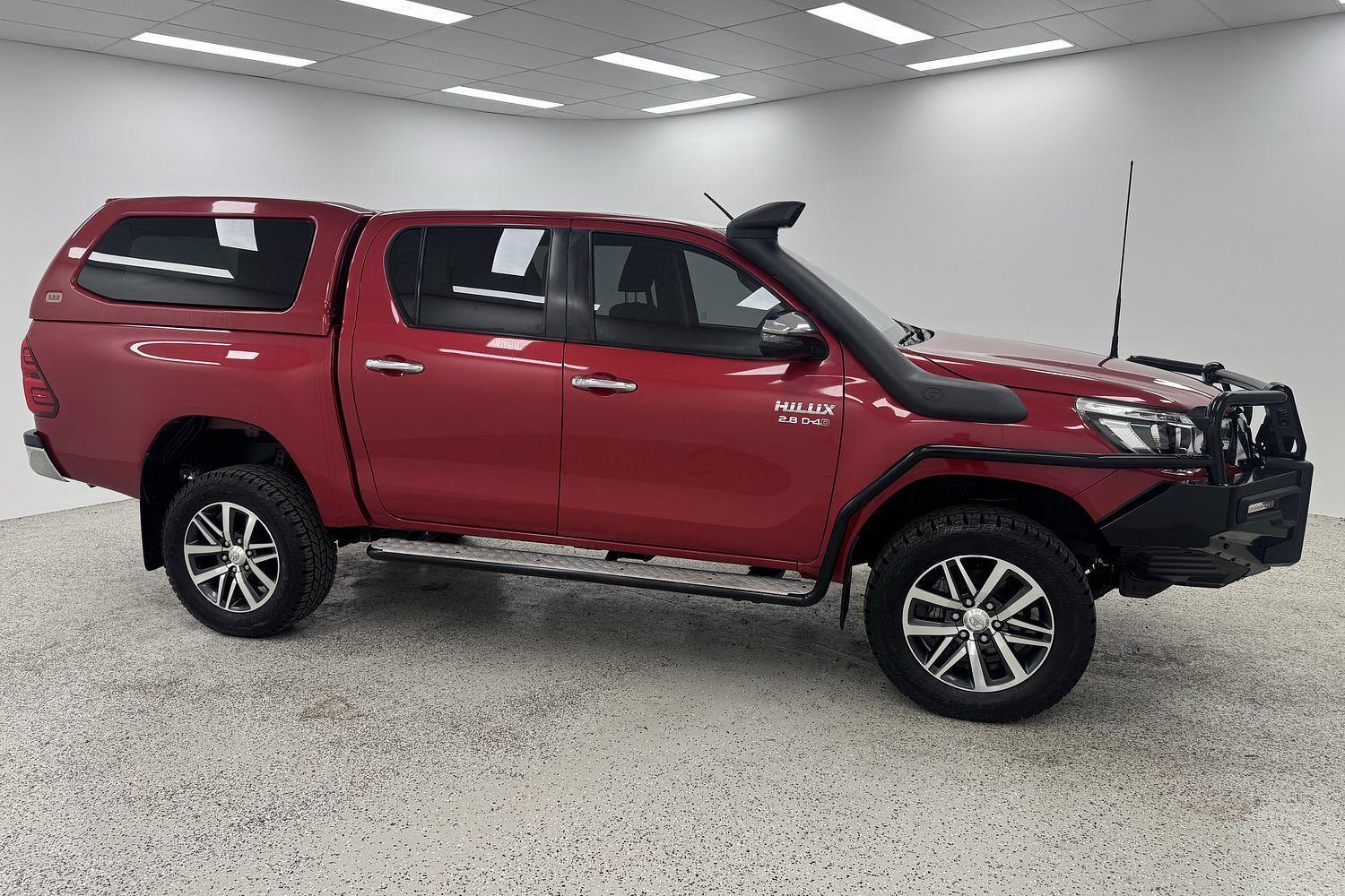 2019 Toyota Hilux SR5 in Red