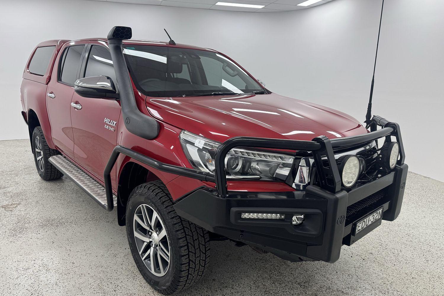2019 Toyota Hilux SR5 in Red