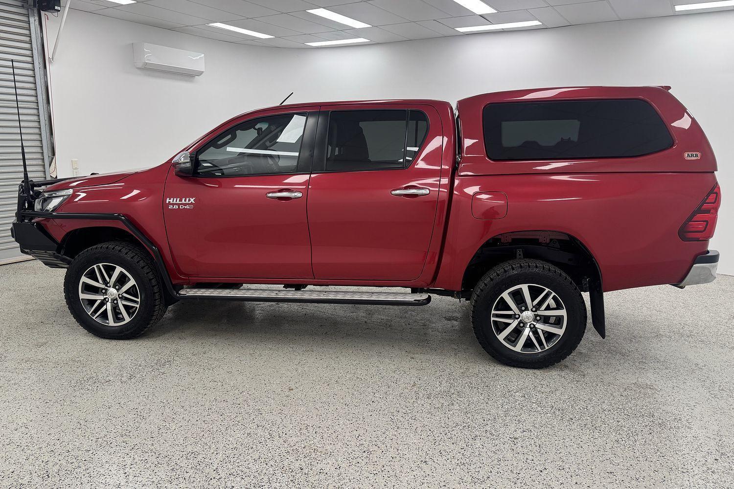 2019 Toyota Hilux SR5 in Red