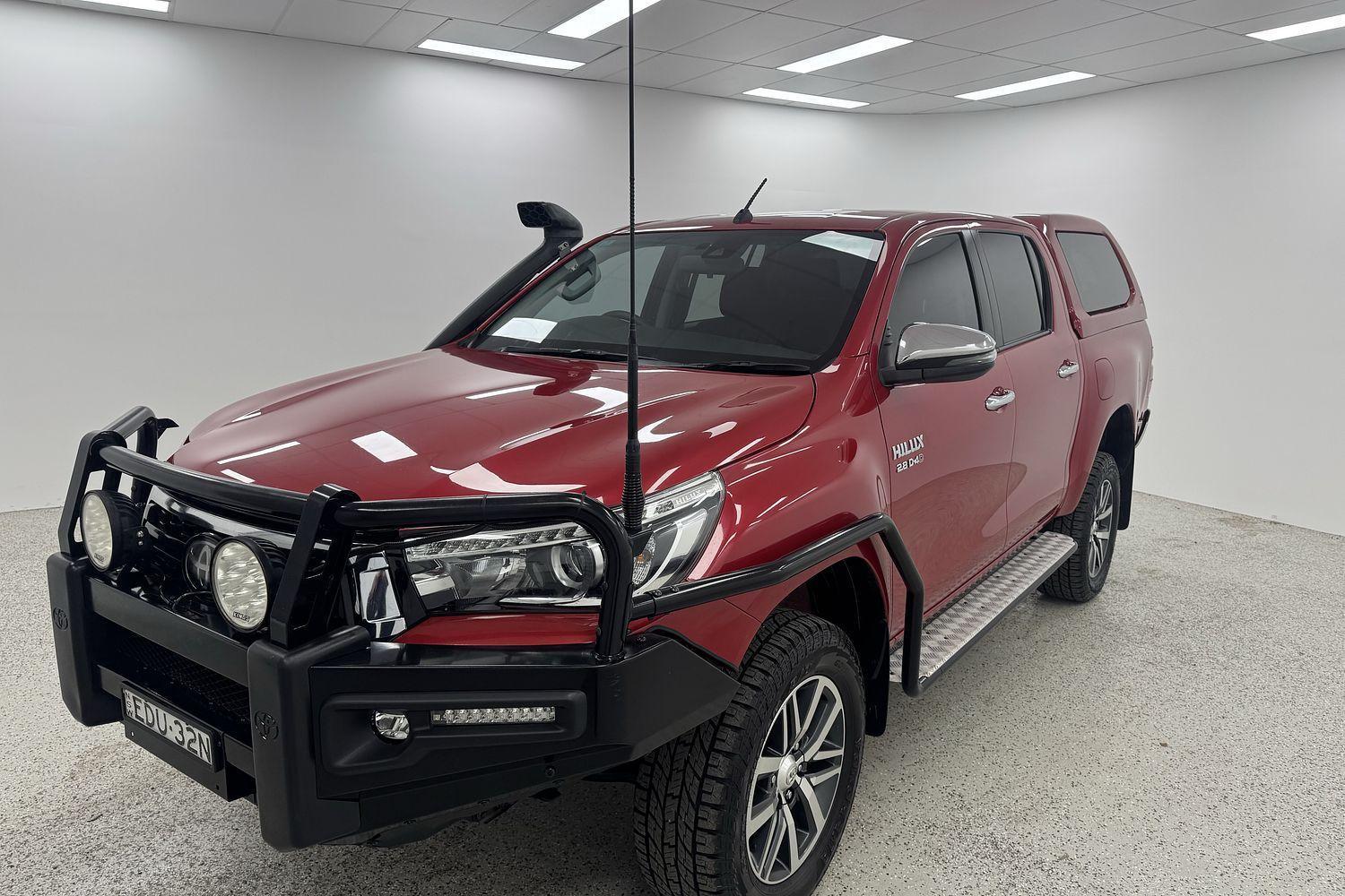 2019 Toyota Hilux SR5 in Red