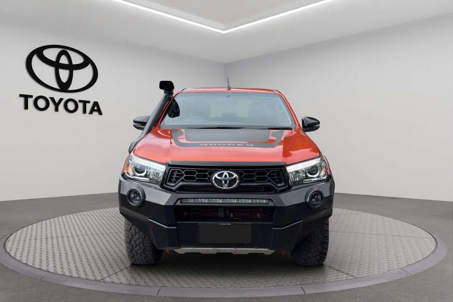 2018 Toyota Hilux Rugged X in Red