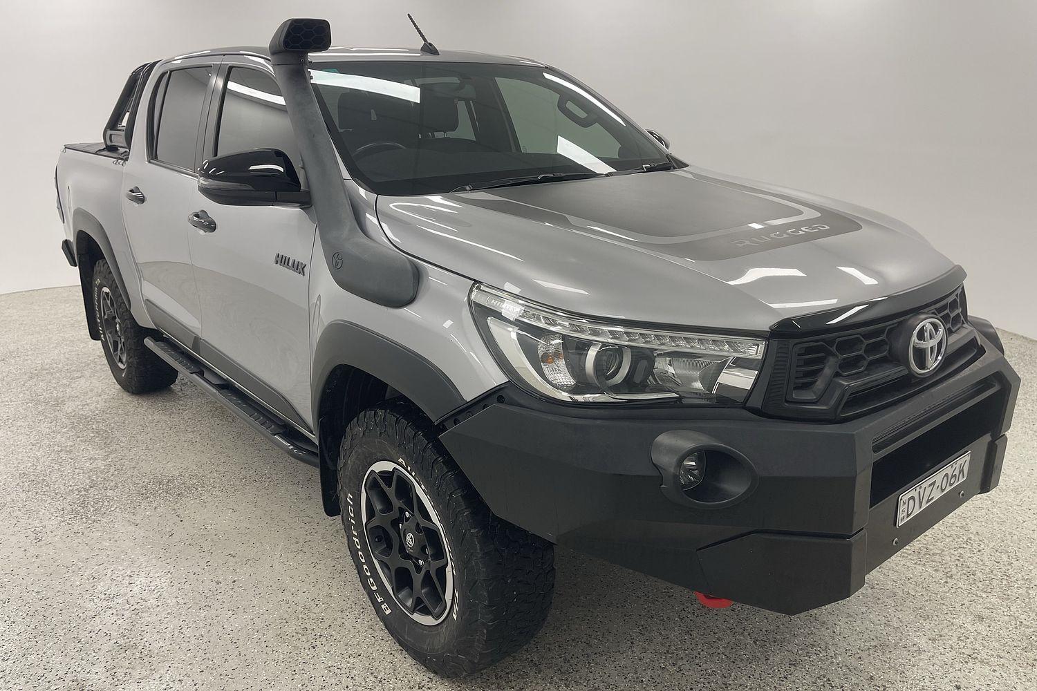 2018 Toyota Hilux Rugged X in Silver