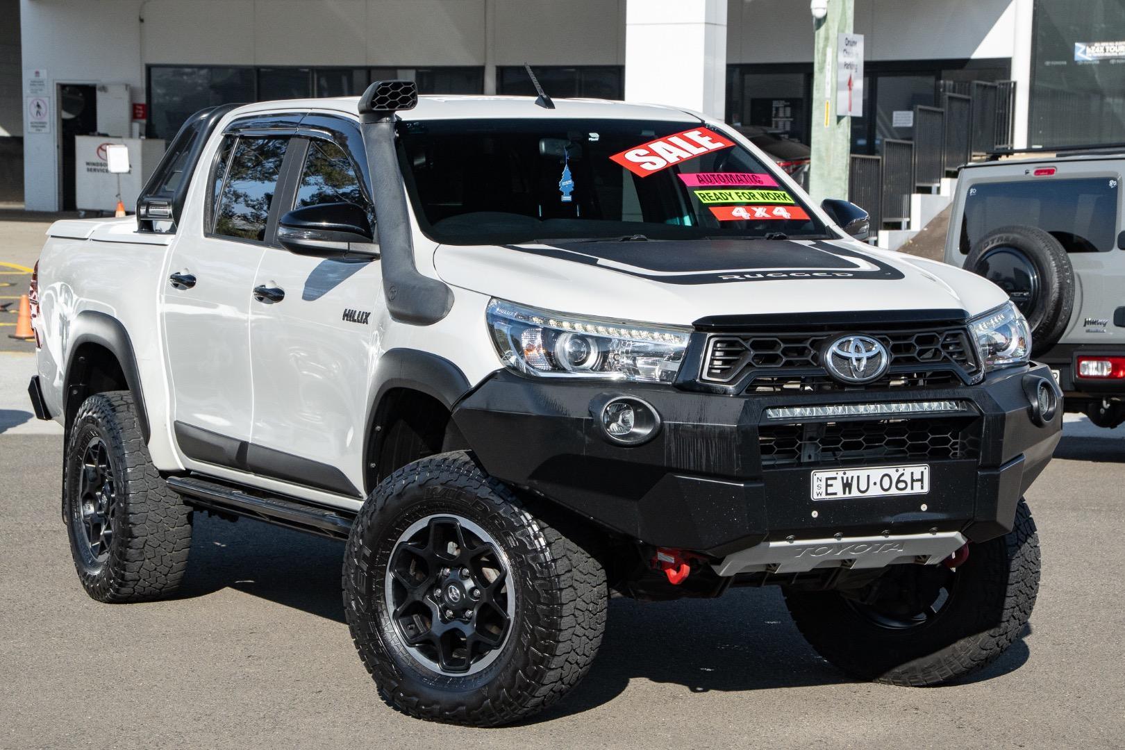 2019 Toyota Hilux Rugged X in White
