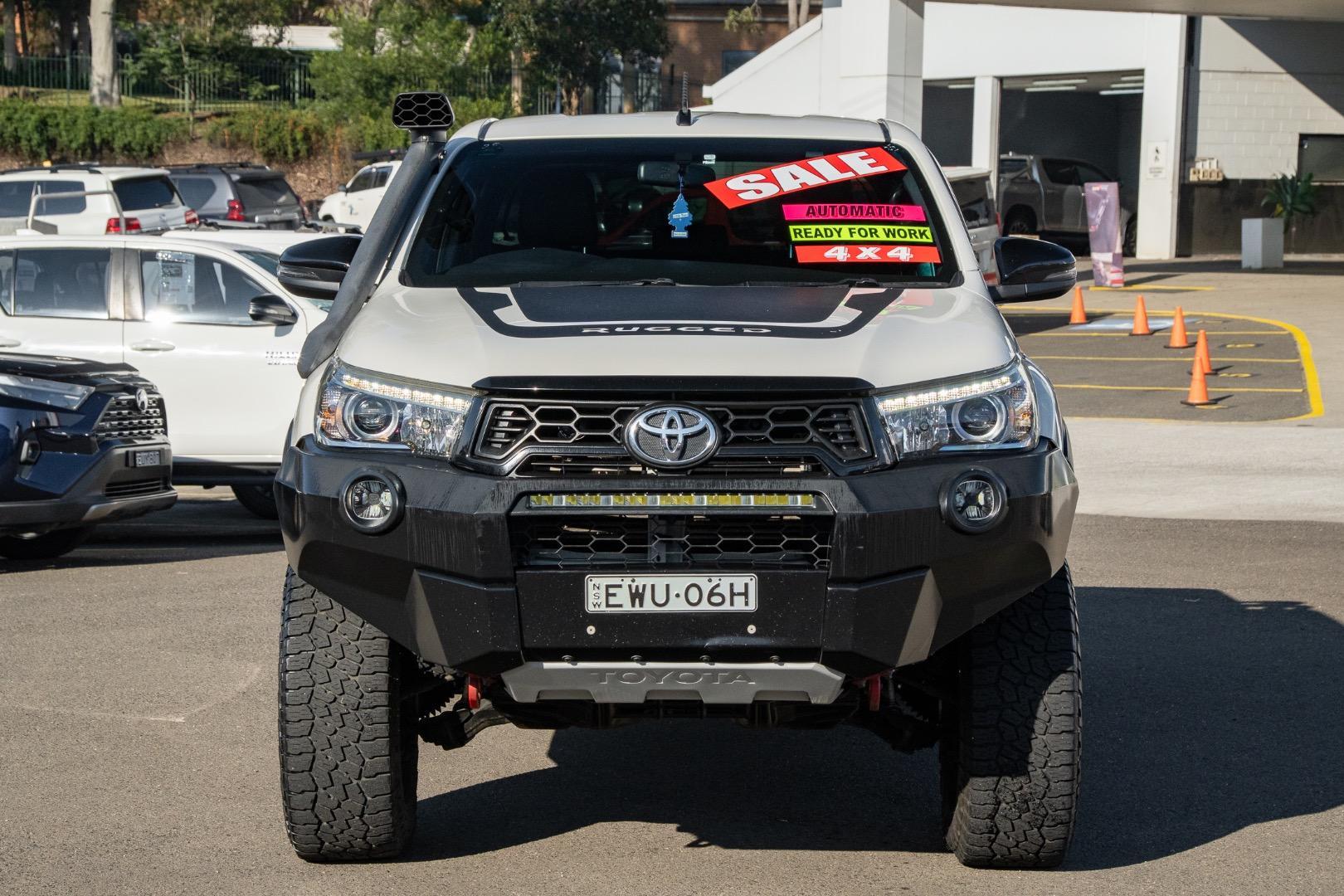 2019 Toyota Hilux Rugged X in White