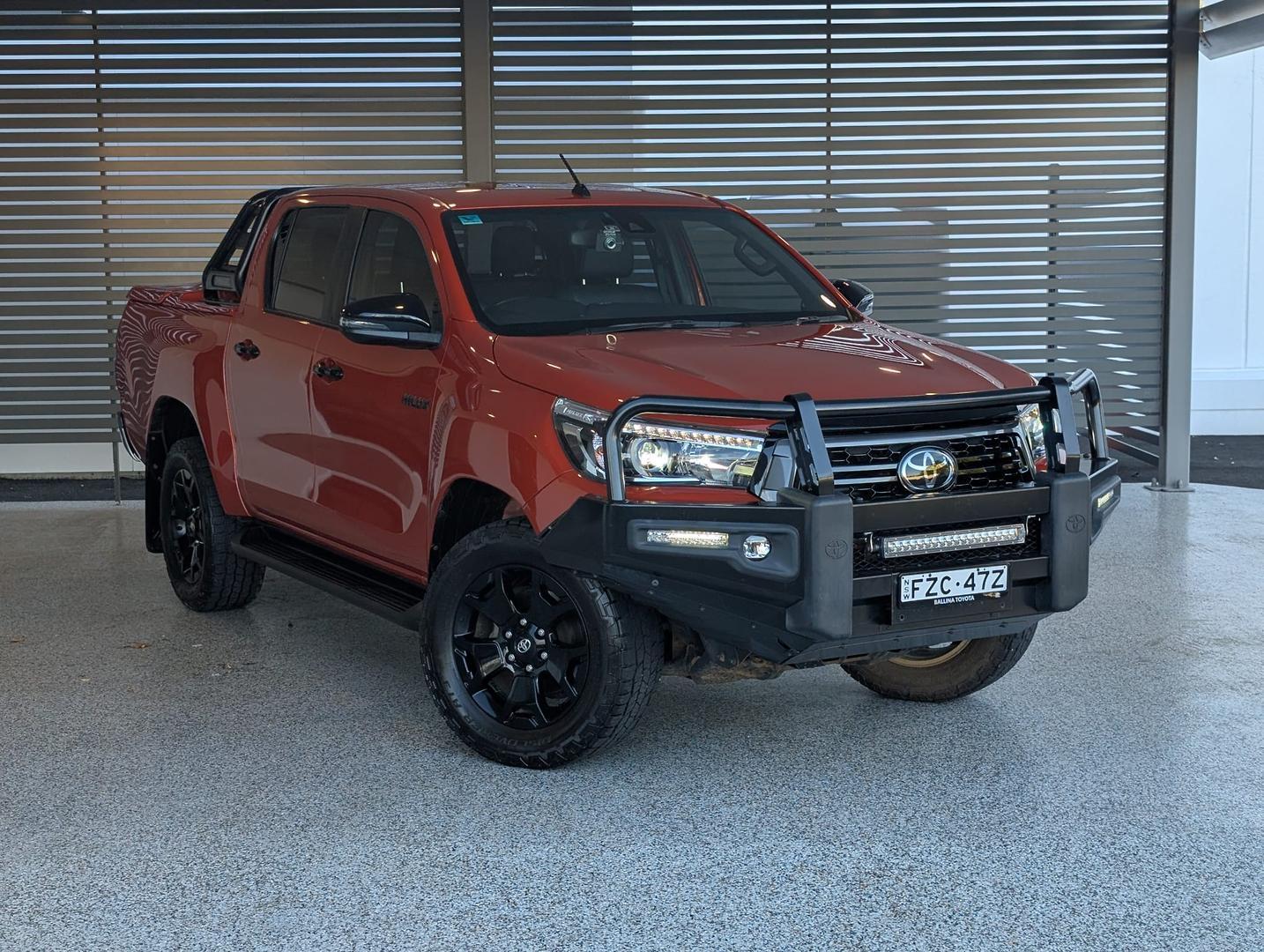 2019 Toyota Hilux Rogue in Red