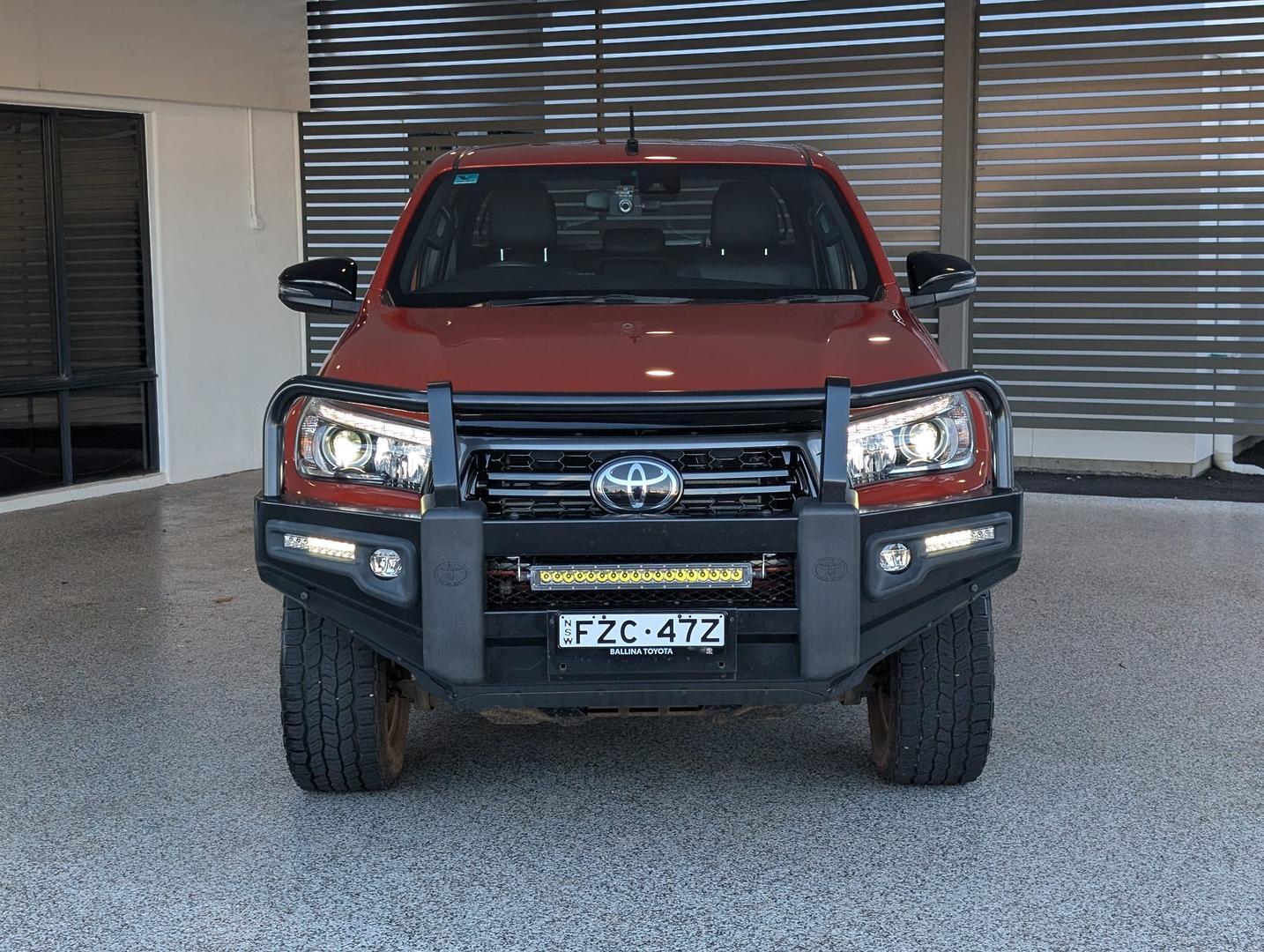 2019 Toyota Hilux Rogue in Red