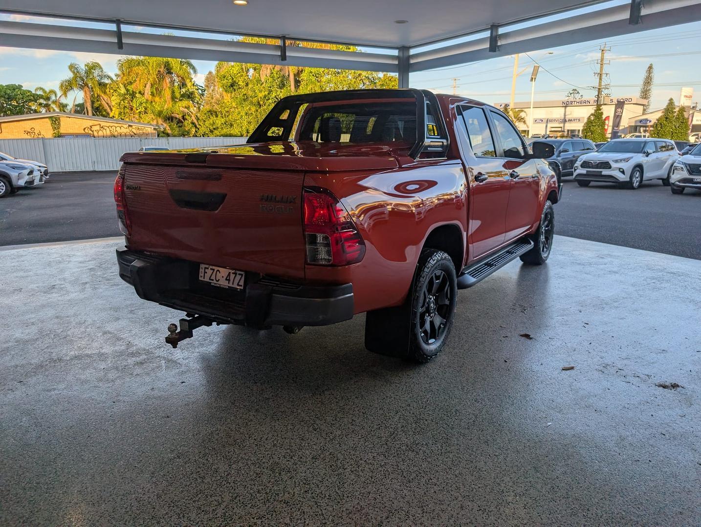 2019 Toyota Hilux Rogue in Red