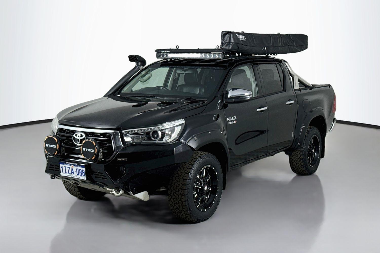 2018 Toyota Hilux SR5 in Black