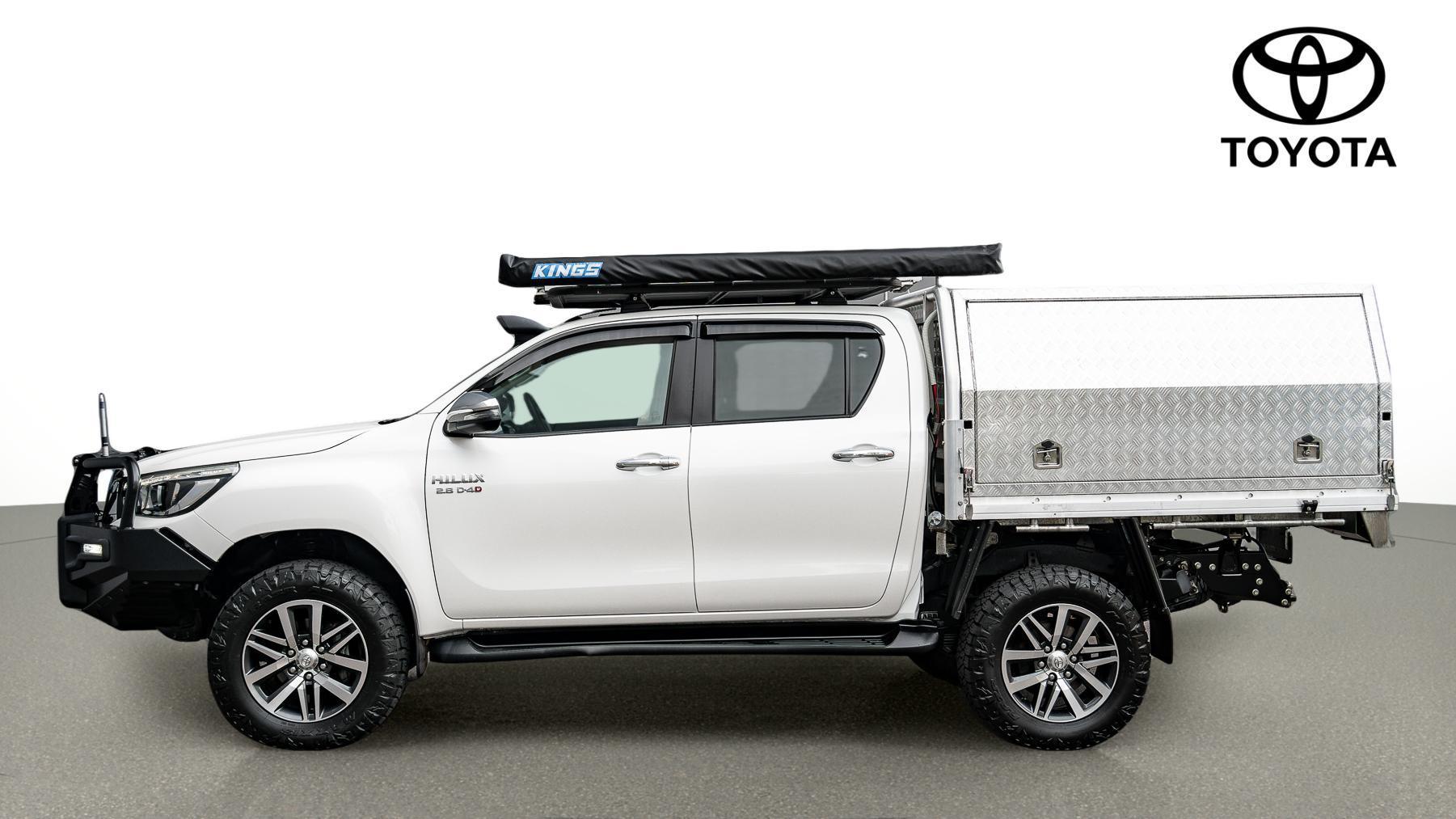 2018 Toyota Hilux SR in White