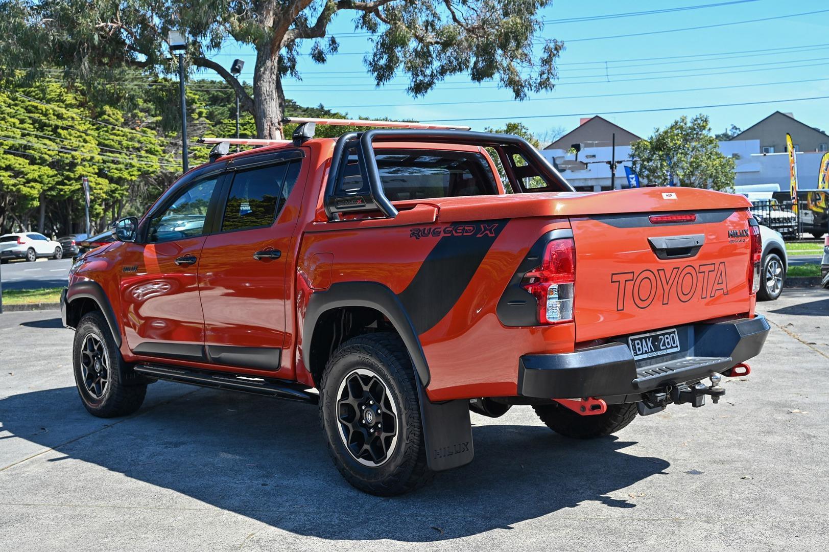 2018 Toyota Hilux Rugged X in Red