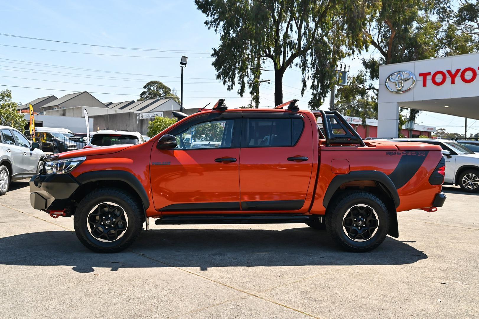 2018 Toyota Hilux Rugged X in Red
