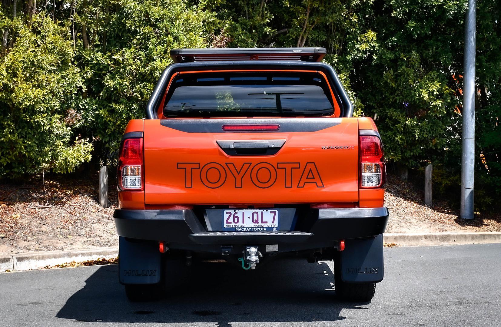 2020 Toyota Hilux Rugged X in Red
