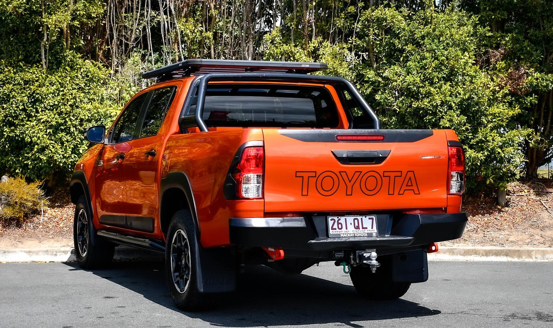 2020 Toyota Hilux Rugged X in Red
