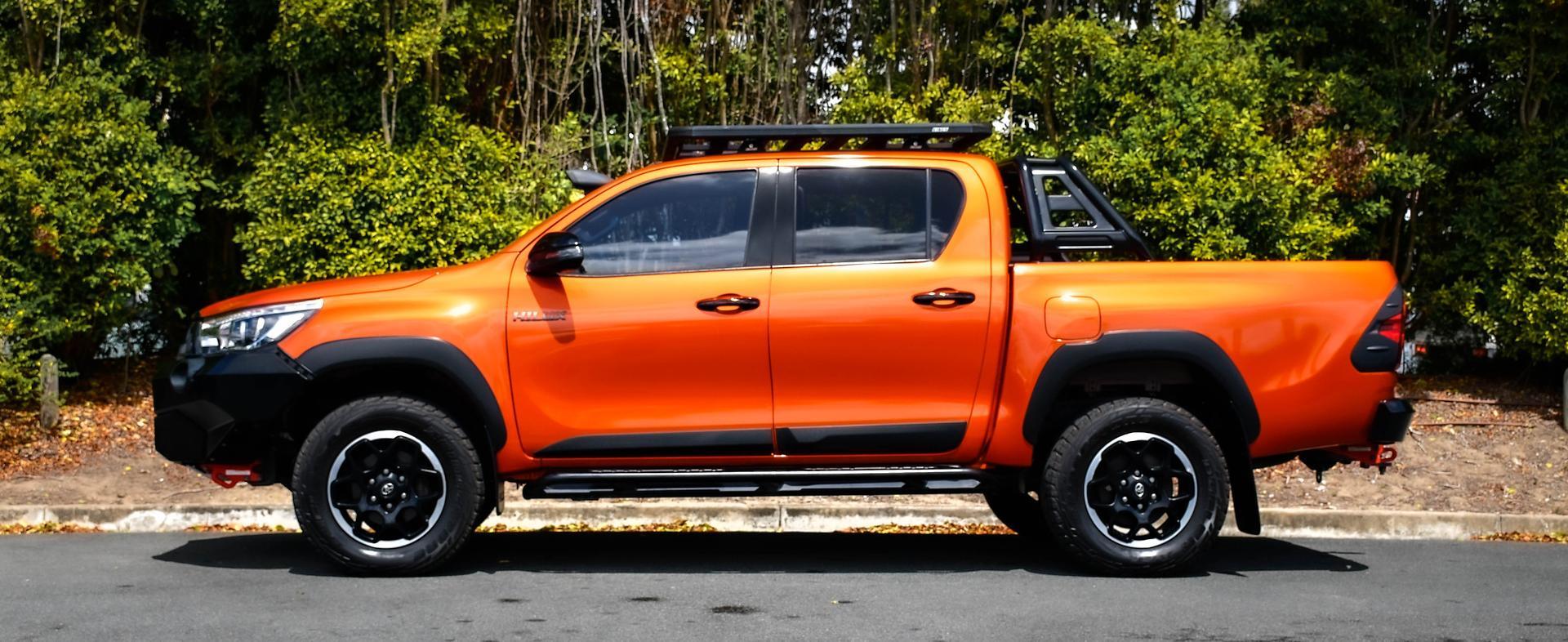 2020 Toyota Hilux Rugged X in Red