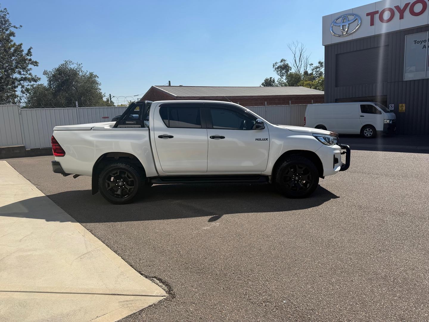 2019 Toyota Hilux Rogue in White