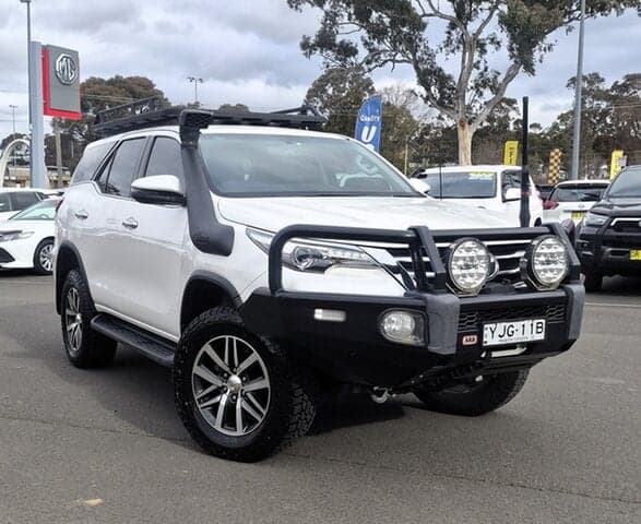 2018 Toyota Fortuner Crusade in White