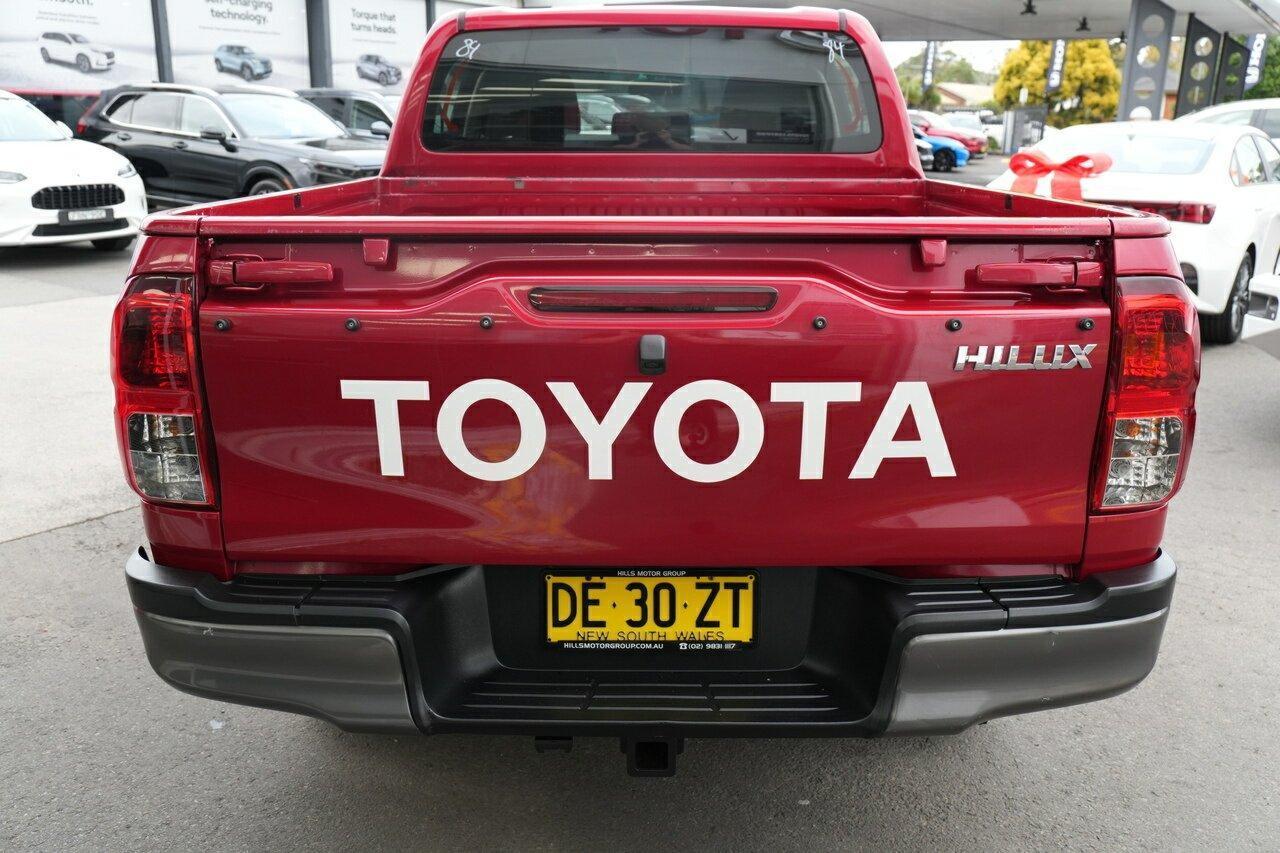 2017 Toyota Hilux SR in Red