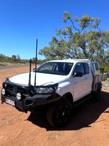 2023 Toyota Hilux SR in White