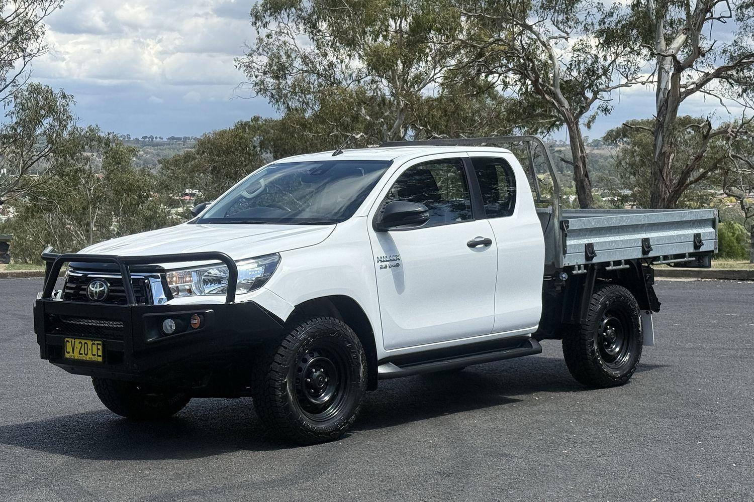 2019 Toyota Hilux SR in White