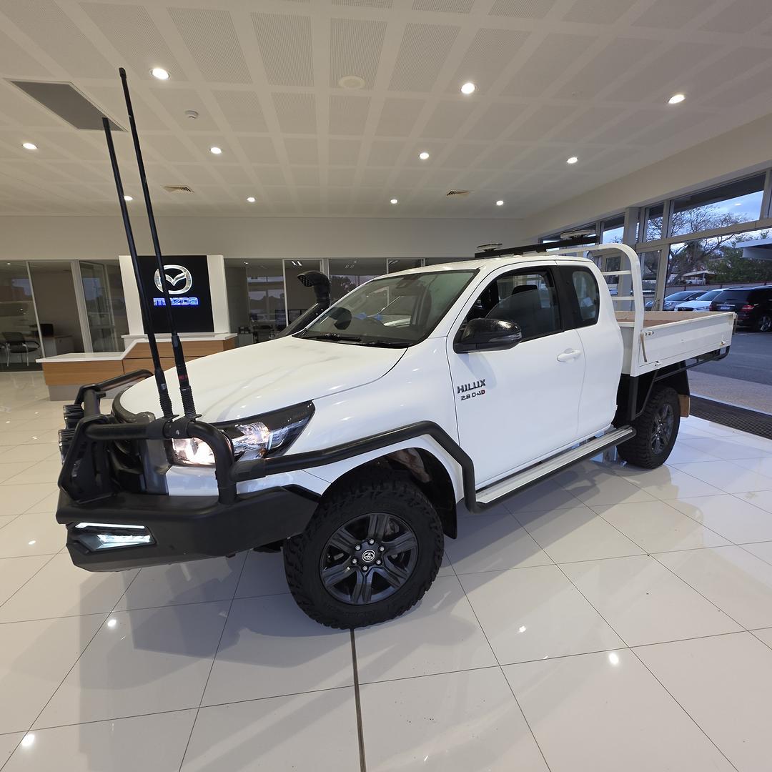 2023 Toyota Hilux SR in White