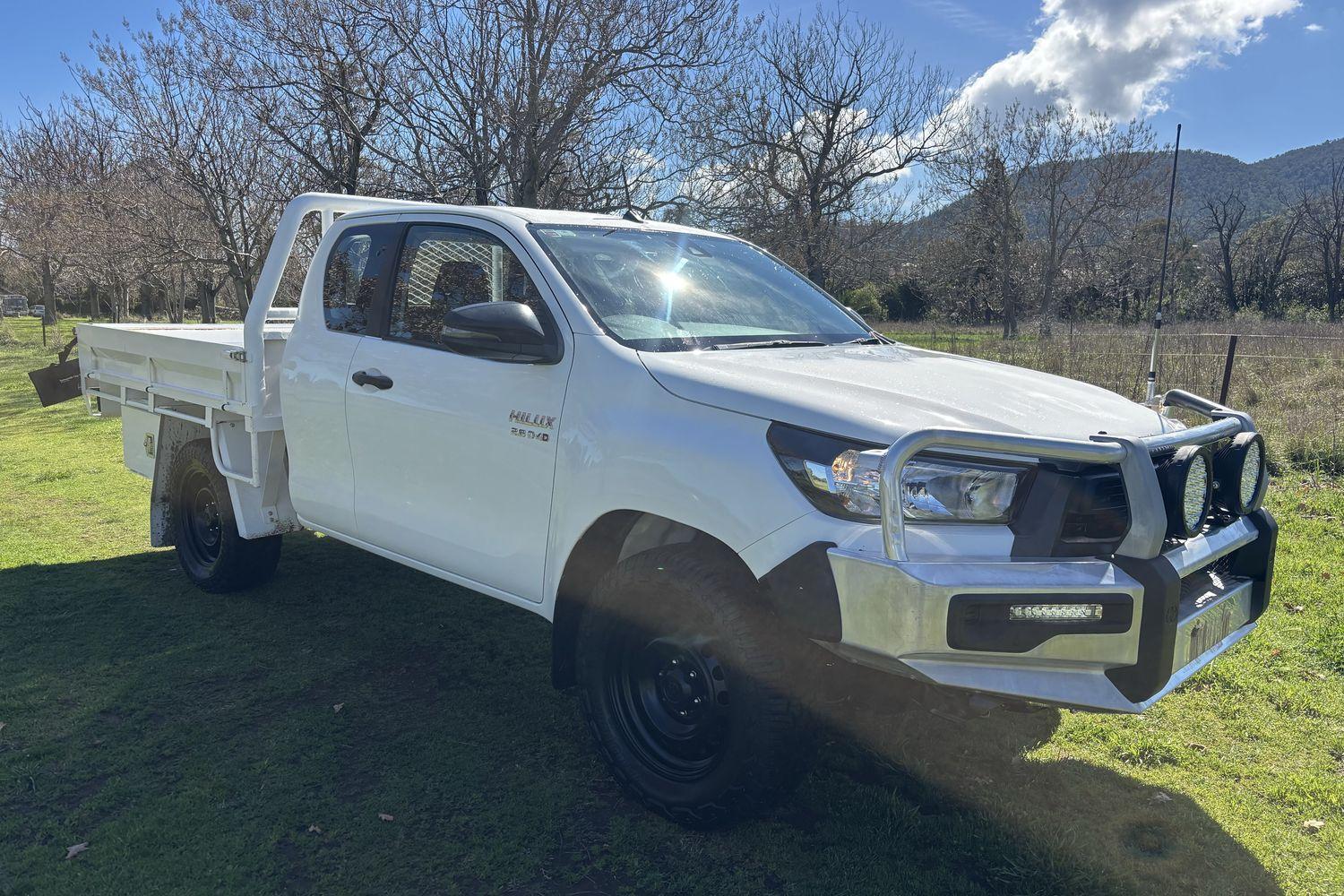 2021 Toyota Hilux SR in White