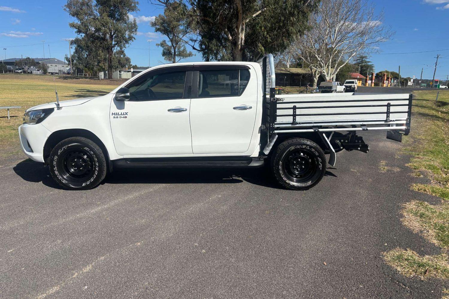 2017 Toyota Hilux SR in White