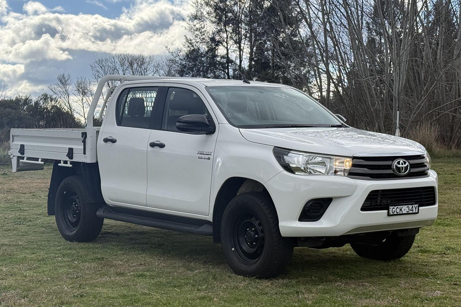 2018 Toyota Hilux SR in White