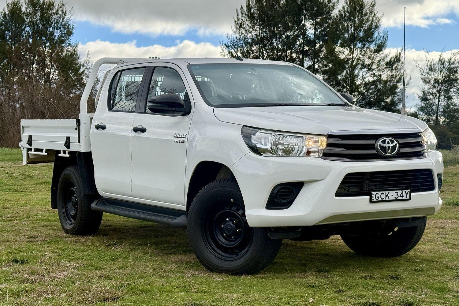 2018 Toyota Hilux SR in White