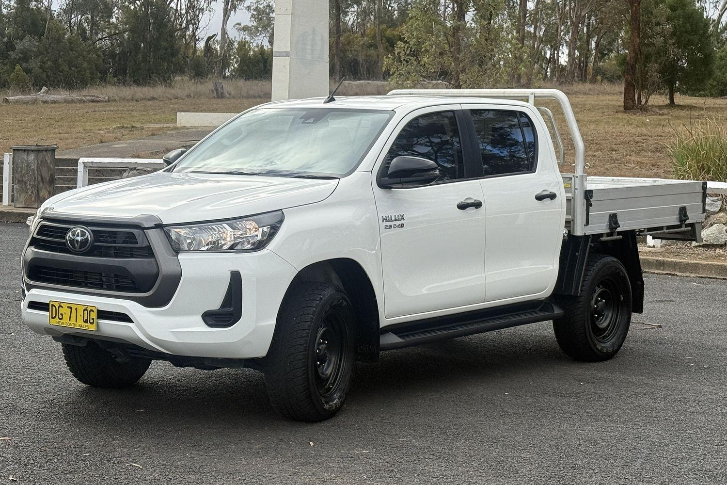 2020 Toyota Hilux SR in White