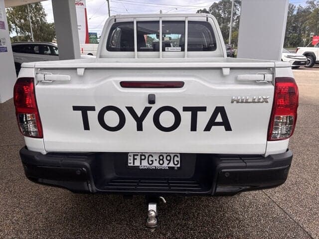 2025 Toyota Hilux SR in White