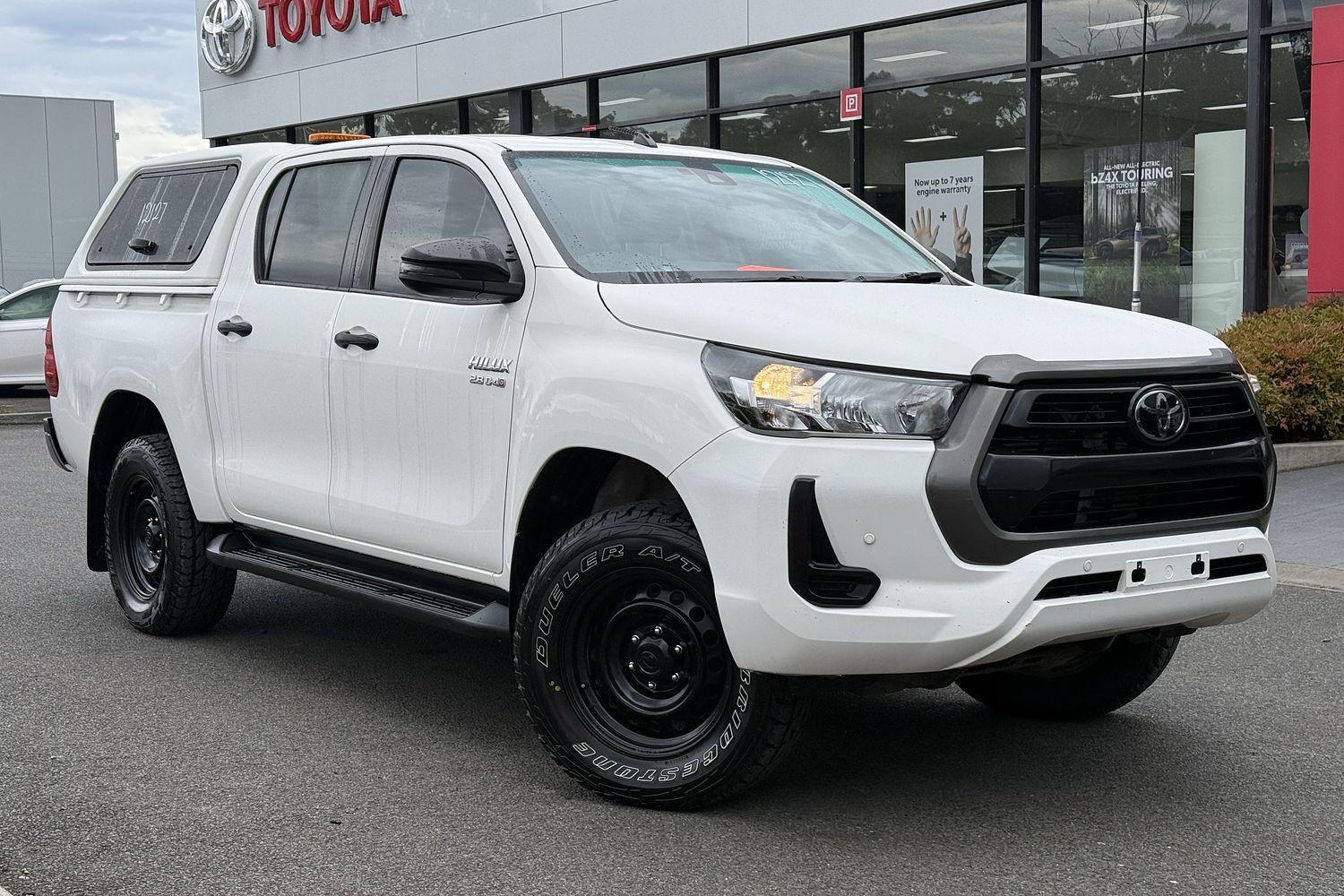 2021 Toyota Hilux SR in White