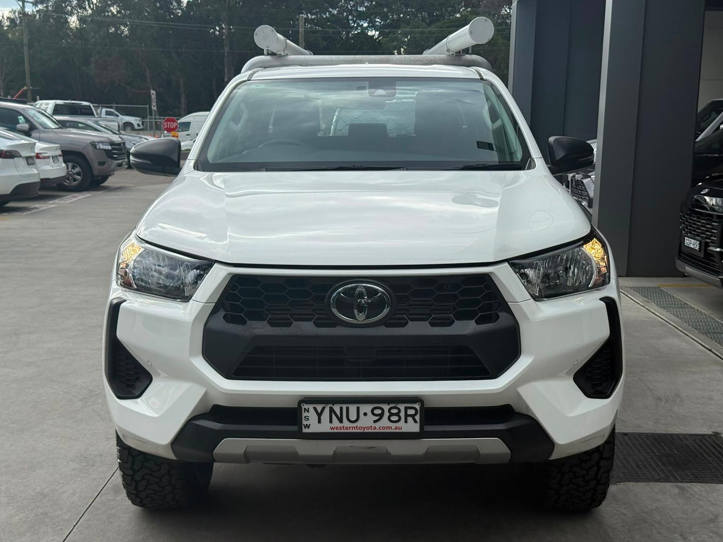 2024 Toyota Hilux SR in White