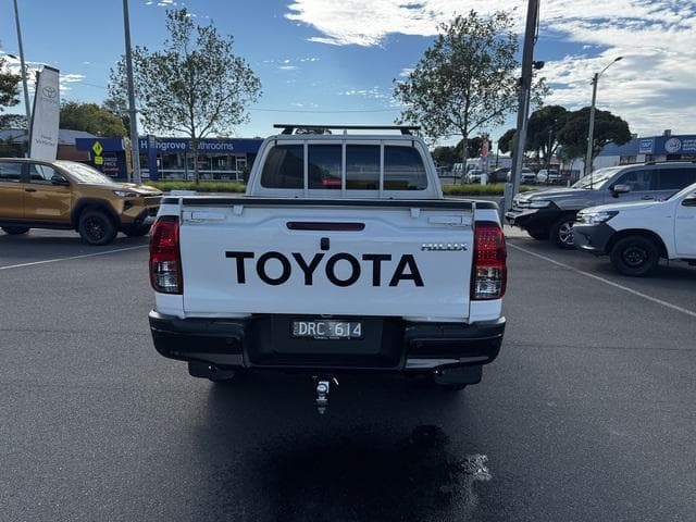 2025 Toyota Hilux SR in White
