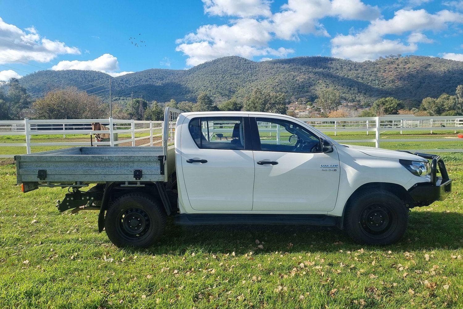 2020 Toyota Hilux SR in White