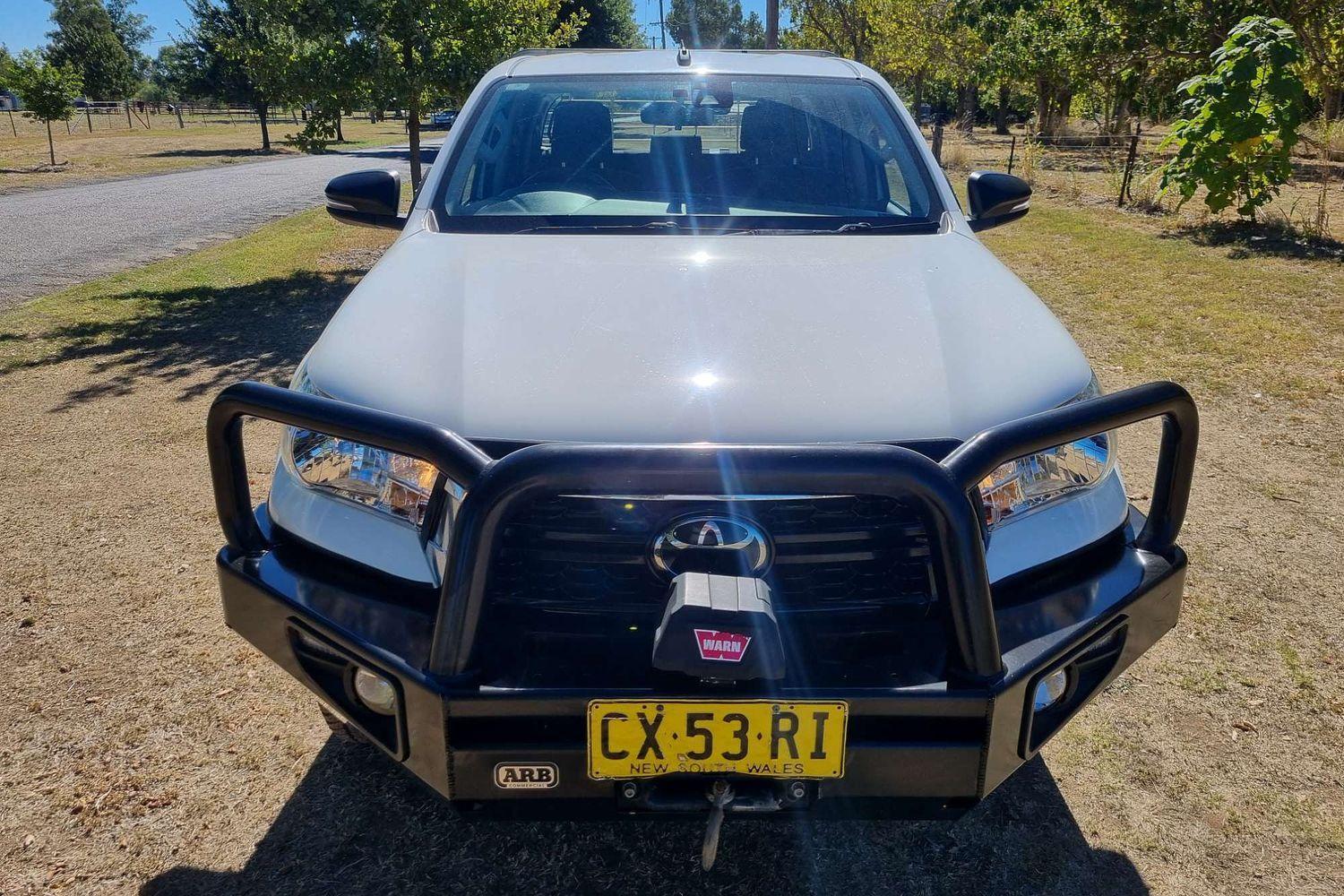 2020 Toyota Hilux SR in White